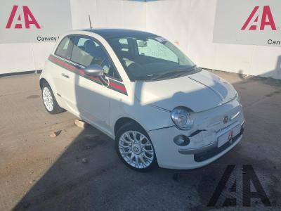 Image of 2013 FIAT 500 BY GUCCI DUALOGIC 1242cc PETROL SEMI AUTO 3 DOOR HATCHBACK