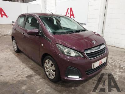 Image of 2016 PEUGEOT 108 ACTIVE 998cc PETROL MANUAL 5 Speed 5 DOOR HATCHBACK