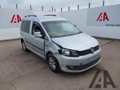 Image of 2013 VOLKSWAGEN CADDY C20 LIFE TDI 1598cc TURBO DIESEL SEMI AUTO 7 Speed 5 DOOR MPV