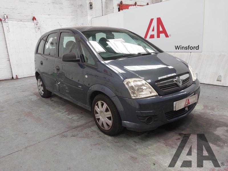 2009 VAUXHALL MERIVA LIFE 16V TWINPORT 1364cc PETROL MANUAL 5 Speed 5 DOOR MPV