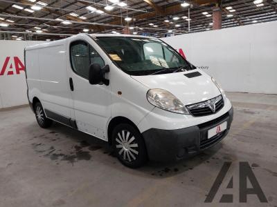 Image of 2011 VAUXHALL VIVARO 2700 CDTI 1995cc TURBO DIESEL MANUAL 6 Speed PANEL VAN