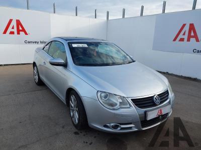Image of 2010 VOLKSWAGEN EOS SE TSI BLUEMOTION TECHNOLOGY 1390cc TURBO PETROL MANUAL 6 Speed 2 DOOR CONVERTIBLE