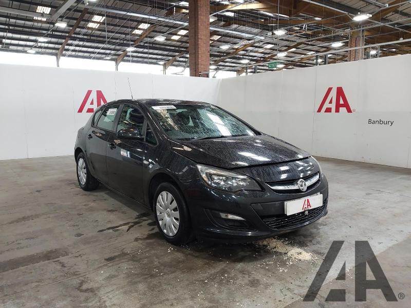 2013 VAUXHALL ASTRA EXCLUSIV 1598cc PETROL MANUAL 5 Speed 5 DOOR HATCHBACK
