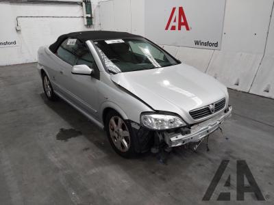 Image of 2004 VAUXHALL ASTRA BERTONE 1598cc PETROL MANUAL 5 Speed 2 DOOR CONVERTIBLE