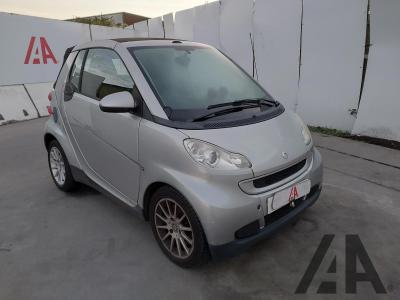 Image of 2010 SMART FORTWO CABRIO PASSION MHD 999cc PETROL AUTOMATIC 2 DOOR CONVERTIBLE