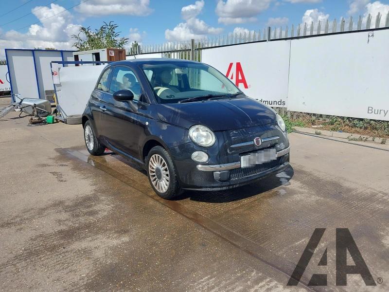 2012 FIAT 500 LOUNGE 1242cc PETROL MANUAL 3 DOOR HATCHBACK