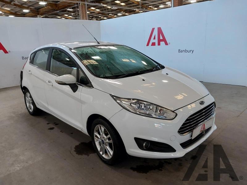 2016 FORD FIESTA ZETEC 1242cc PETROL MANUAL 5 Speed 5 DOOR HATCHBACK