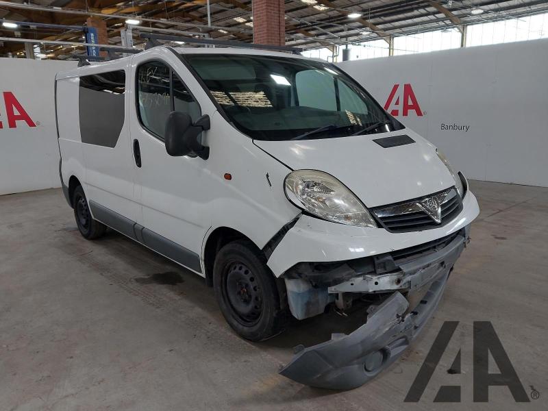 2012 VAUXHALL VIVARO 2700 CDTI 1995cc TURBO DIESEL MANUAL 6 Speed PANEL VAN