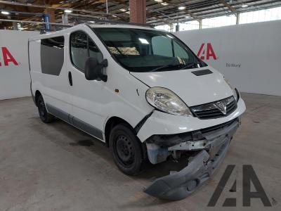 Image of 2012 VAUXHALL VIVARO 2700 CDTI 1995cc TURBO DIESEL MANUAL 6 Speed PANEL VAN