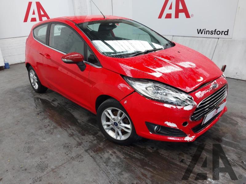 2015 FORD FIESTA ZETEC 1242cc PETROL MANUAL 5 Speed 3 DOOR HATCHBACK