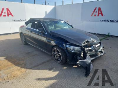 Image of 2019 MERCEDES C-CLASS C 220 D AMG LINE PREMIUM 1950cc TURBO DIESEL AUTOMATIC 2 DOOR CONVERTIBLE