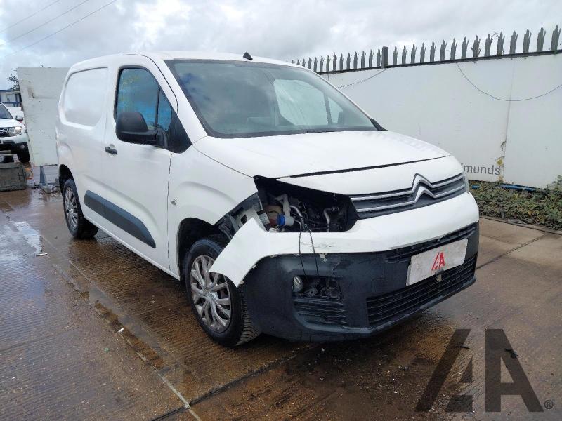 2019 CITROEN BERLINGO 1000 ENTERPRISE M BLUEHDI S/S 1499cc TURBO DIESEL MANUAL 3 DOOR PANEL VAN