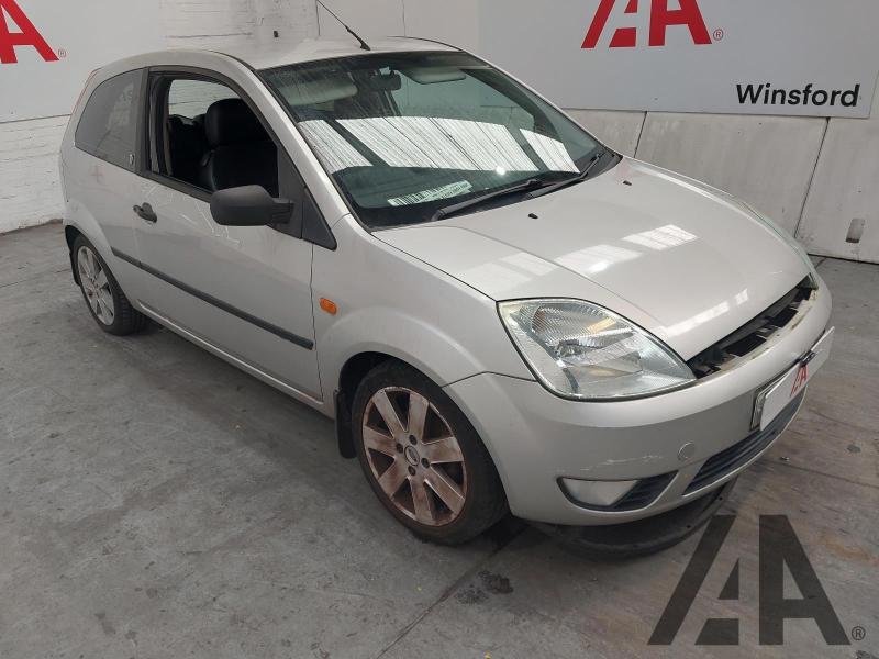 2004 FORD FIESTA SILVER 16V 1388cc PETROL MANUAL 3 DOOR HATCHBACK