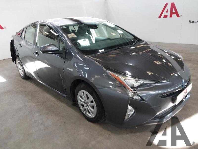2017 TOYOTA PRIUS VVT-I ACTIVE 1798cc PETROL/ELECTRIC CVT 5 DOOR HATCHBACK