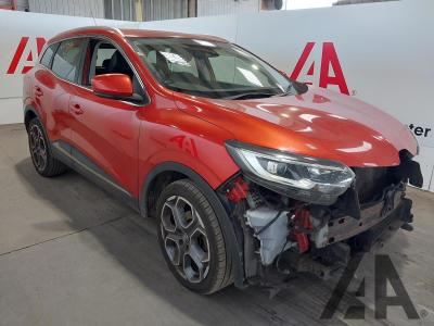 Image of 2017 RENAULT KADJAR DYNAMIQUE S NAV DCI 1461cc TURBO DIESEL MANUAL 6 Speed 5 DOOR HATCHBACK