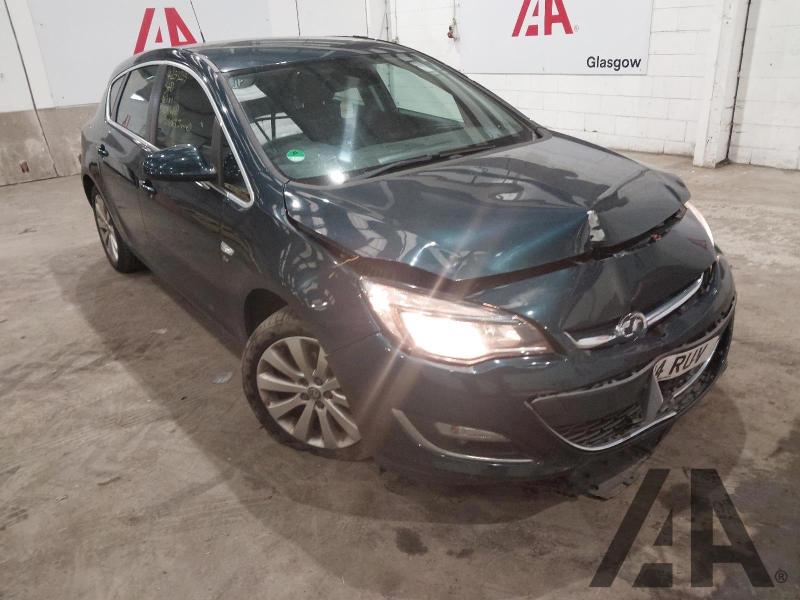 2014 VAUXHALL ASTRA ELITE 1598cc PETROL MANUAL 5 Speed 5 DOOR HATCHBACK