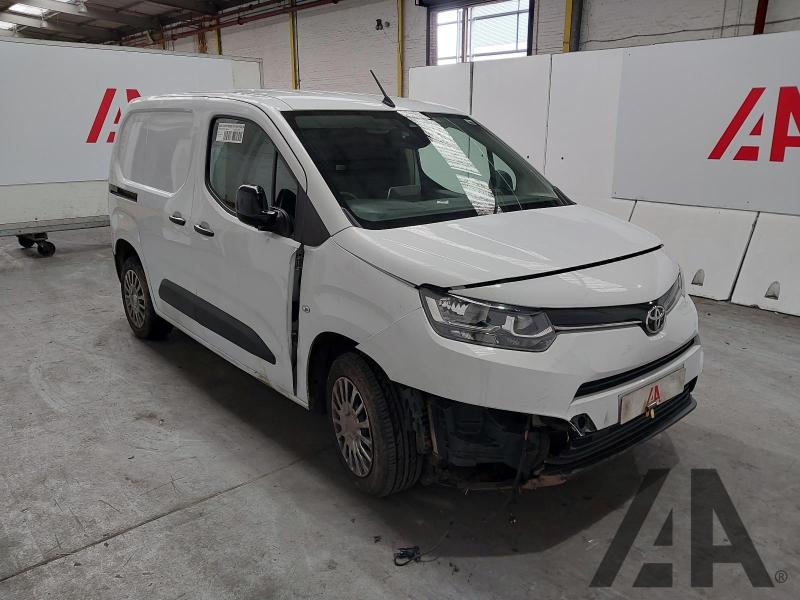 2022 TOYOTA PROACE CITY L1 ICON 1499cc TURBO DIESEL MANUAL 4 DOOR PANEL VAN