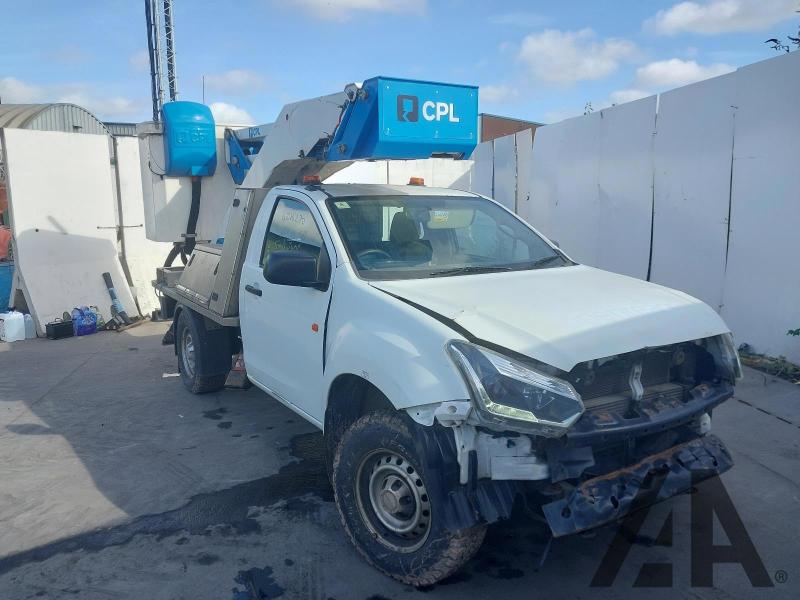 2019 ISUZU D-MAX CPL MEWP 1898cc TURBO DIESEL MANUAL 2 DOOR PICK UP