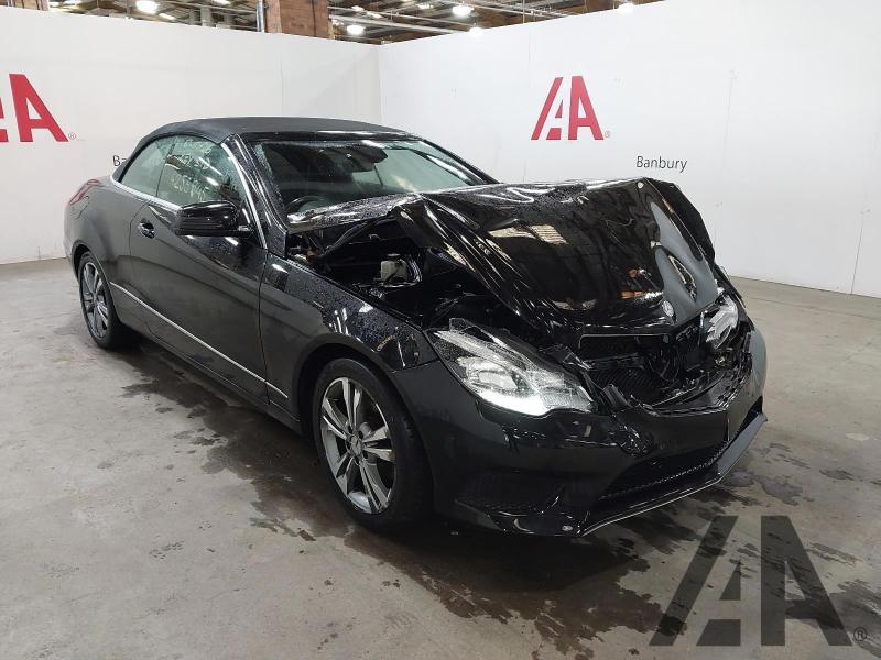 2013 MERCEDES E-CLASS E220 CDI SE 2143cc TURBO DIESEL AUTOMATIC 2 DOOR CONVERTIBLE