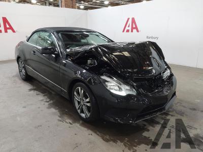 Image of 2013 MERCEDES E-CLASS E220 CDI SE 2143cc TURBO DIESEL AUTOMATIC 2 DOOR CONVERTIBLE