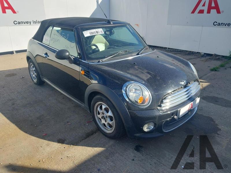 2012 MINI CONVERTIBLE ONE 1598cc PETROL MANUAL 6 Speed 2 DOOR CONVERTIBLE