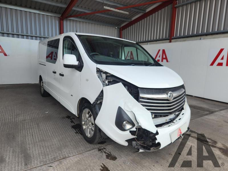 2016 VAUXHALL VIVARO 2900 L2H1 CDTI DCB SPORTIVE 1598cc TURBO DIESEL MANUAL 6 Speed PANEL VAN
