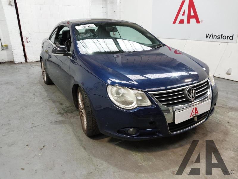 2008 VOLKSWAGEN EOS SPORT TDI 1968cc TURBO DIESEL MANUAL 6 Speed 2 DOOR CONVERTIBLE