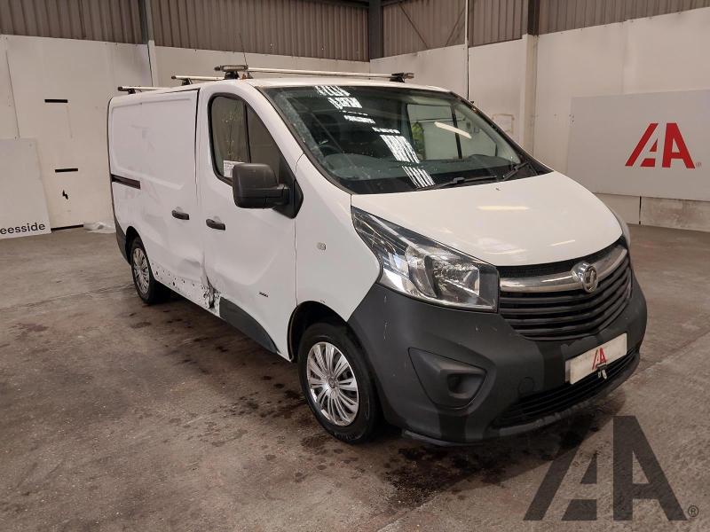 2016 VAUXHALL VIVARO 2900 L1H1 CDTI P/V ECOFLEX S/S 1598cc TURBO DIESEL MANUAL 6 Speed PANEL VAN