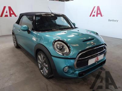 Image of 2016 MINI CONVERTIBLE COOPER S 1998cc TURBO PETROL MANUAL 6 Speed 2 DOOR CONVERTIBLE