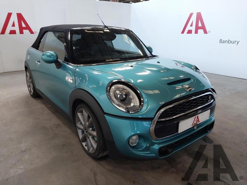 2016 MINI CONVERTIBLE COOPER S 1998cc TURBO PETROL MANUAL 6 Speed 2 DOOR CONVERTIBLE