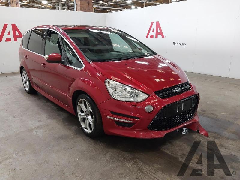 2012 FORD S-MAX TITANIUM X SPORT TDCI 2179cc TURBO DIESEL MANUAL 6 Speed 5 DOOR MPV