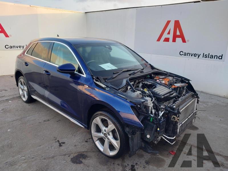 2020 AUDI A3 SPORTBACK TFSI E S LINE 40 1395cc TURBO PETROL/ELECTRIC SEMI AUTO 5 DOOR HATCHBACK