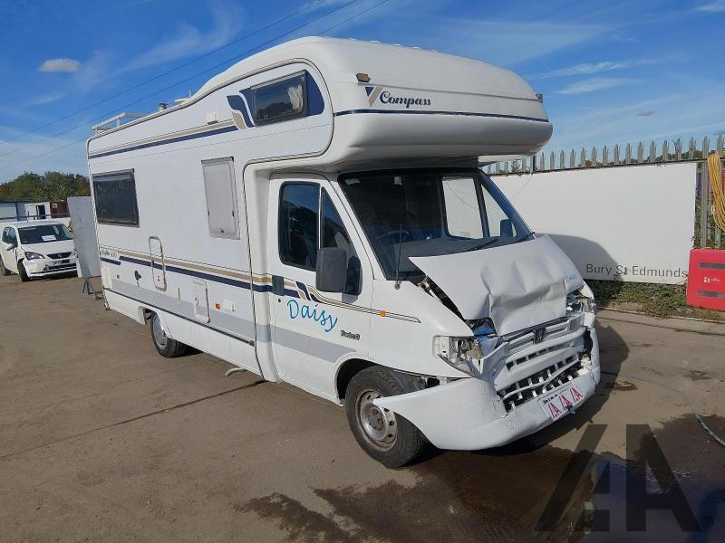 1998 PEUGEOT BOXER 320 L 2446cc TURBO DIESEL MANUAL 2 DOOR MOTORHOME 2 DOOR