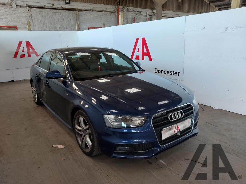 2014 AUDI A4 TDI S LINE START/STOP 1968cc TURBO DIESEL CVT 8 Speed 4 DOOR SALOON