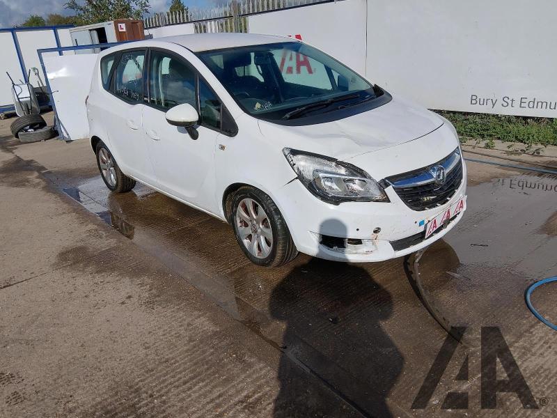 2016 VAUXHALL MERIVA LIFE 1398cc PETROL MANUAL 5 Speed 5 DOOR MPV
