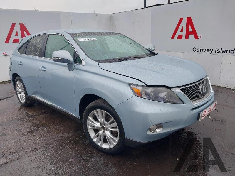 2010 LEXUS RX 450H SE-I 3456cc PETROL/ELECTRIC CVT 1 Speed 5 DOOR ESTATE