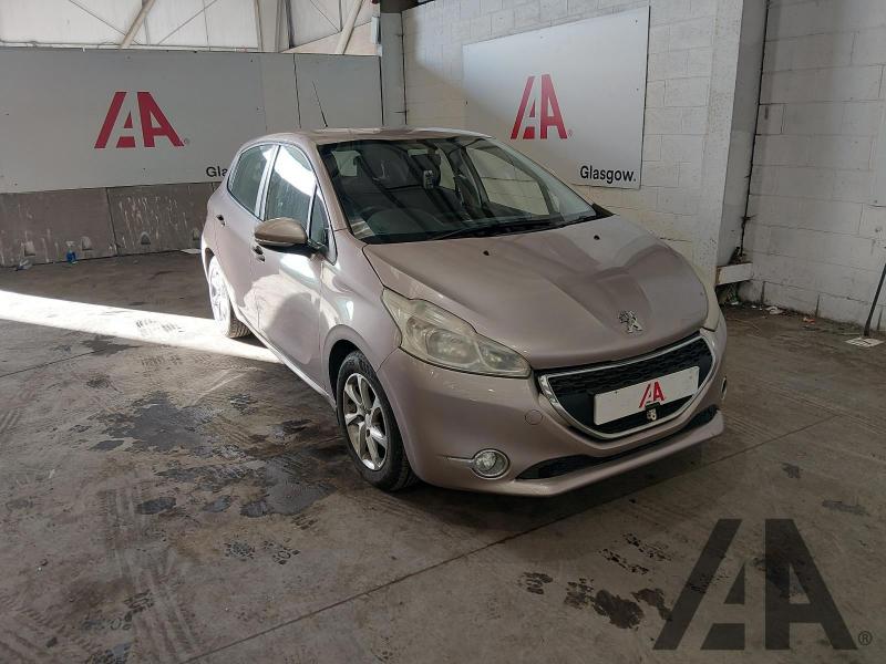 2012 PEUGEOT 208 ACTIVE HDI 1398cc TURBO DIESEL MANUAL 5 DOOR HATCHBACK