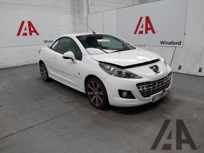 Image of 2014 PEUGEOT 207 CC ROLAND GARROS 1598cc PETROL MANUAL 5 Speed 2 DOOR CONVERTIBLE