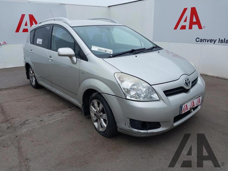 2008 TOYOTA COROLLA VERSO T SPIRIT VVT-I 1794cc PETROL SEMI AUTO 5 Speed 5 DOOR MPV