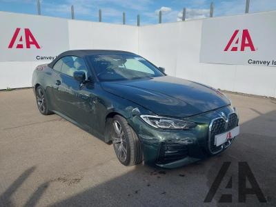 Image of 2021 BMW 4 SERIES 430I M SPORT 1998cc TURBO PETROL AUTOMATIC 2 DOOR CONVERTIBLE