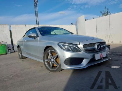 Image of 2016 MERCEDES C-CLASS C 300 AMG LINE 1991cc TURBO PETROL AUTOMATIC 2 DOOR CONVERTIBLE