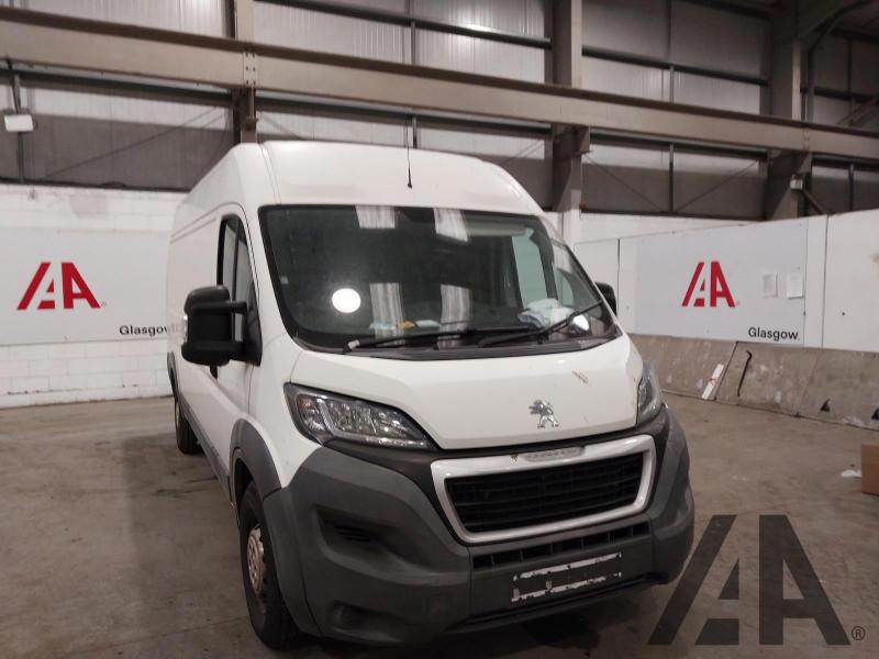 2018 PEUGEOT BOXER BLUE HDI 435 L3H2 P/V 1997cc TURBO DIESEL MANUAL PANEL VAN