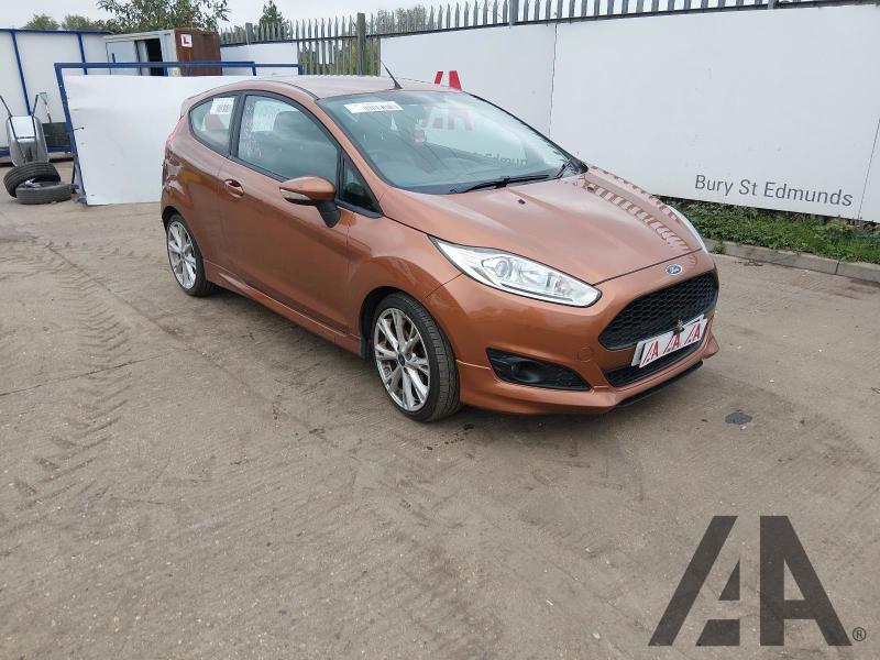 2016 FORD FIESTA ZETEC S 998cc TURBO PETROL MANUAL 5 Speed 3 DOOR HATCHBACK