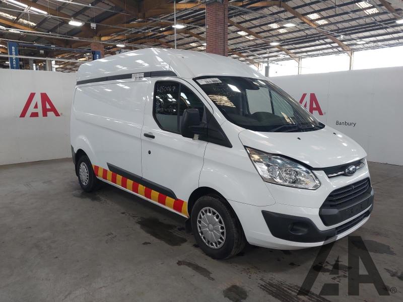 2015 FORD TRANSIT CUSTOM 290 TREND LR P/V 2198cc TURBO DIESEL MANUAL 6 Speed PANEL VAN