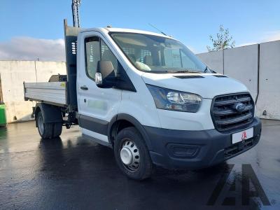 Image of 2022 FORD TRANSIT 350 LEADER C/C ECOBLUE 1996cc TURBO DIESEL MANUAL 2 DOOR CHASSIS CAB