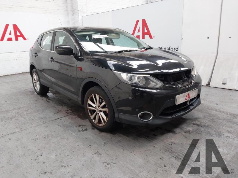2016 NISSAN QASHQAI DCI ACENTA 1461cc TURBO DIESEL MANUAL 6 Speed 5 DOOR HATCHBACK