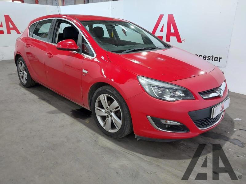 2013 VAUXHALL ASTRA SRI 1598cc PETROL MANUAL 5 Speed 5 DOOR HATCHBACK