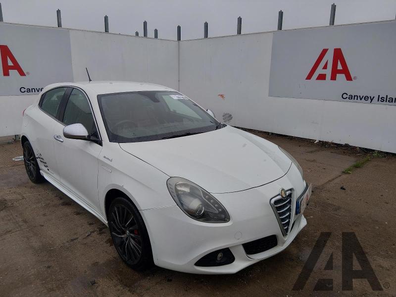 2013 ALFA ROMEO GIULIETTA TB MULTIAIR SPORTIVA 1368cc TURBO PETROL MANUAL 6 Speed 5 DOOR HATCHBACK