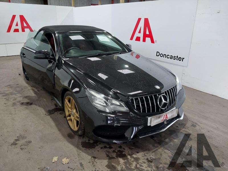 2014 MERCEDES E-CLASS E220 CDI AMG SPORT 2143cc TURBO DIESEL AUTOMATIC 2 DOOR CONVERTIBLE