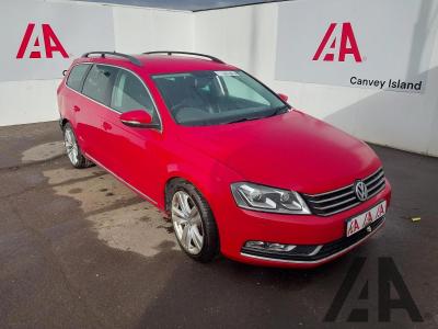 Image of 2014 VOLKSWAGEN PASSAT EXECUTIVE STYLE TDI BMT 1968cc TURBO DIESEL MANUAL 6 Speed 5 DOOR ESTATE